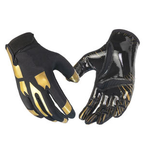 Custom Logo Enhanced Performance Wide American <b>Football</b> Receiver <b>Gloves</b> Pro Super Sticky <b>Football</b> <b>Gloves</b> for Adult <b>Youth</b> - Product Image 1