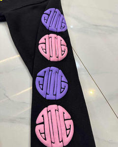 Sweat-shirts imprimés surdimensionnés personnalisés avec logo 2025, impression sérigraphique, vintage, pour hommes, épaules tombantes, tailles S-5XL, service OEM - Product Image 5