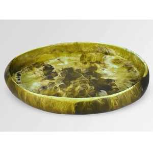 Assiettes et plats en résine au design de dinosaure, forme ronde, motif personnalisé, moderne, passe au lave-vaisselle, plat de service pour aliments - Product Image 4