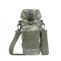 Sac de rangement tactique Top vente bouteille d'eau pochette transporteur léger Polyester pliable Molle