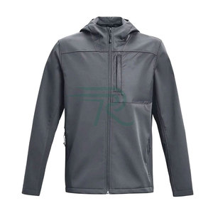 Blouson Moto Hiver 2026 Homme Décontracté Brodé Zippé Polaire Chaud Col Montant Épais Imperméable Respirant Coupe-Vent Grande Taille - Product Image 1