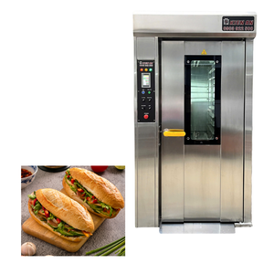 Four rotatif à 16 plateaux certifié ISO avec Altuntop Trolley Restaurant Utilisation Boulangerie Application Électrique 380V/220V Kien an Vietnam - Product Image 1
