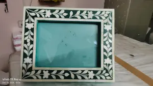 กรอบรูปวินเทจโบราณฝังมุกแฮนด์เมดสร้างความทรงจำที่น่าจดจำด้วยสัมผัสของเสน่ห์ของโลกเก่า - Product Image 5