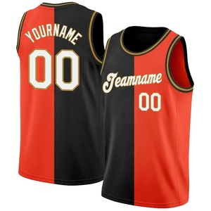 Camiseta Deportiva de Baloncesto para Hombre, Personalizada con Nombre y Número, Estilo Holgado, Impresión 3D, Diseño de Dos Colores - Product Image 2
