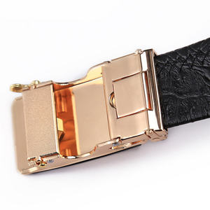 Ceinture décontractée vintage en cuir de vache véritable peint pour homme avec boucle en cuivre, durable, largeur 38 mm, longueur 110-125 cm - Product Image 4
