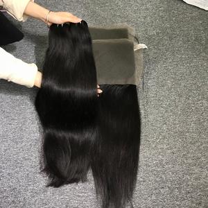 วิกผมแท้เรมี่ธรรมชาติสีธรรมชาติวิกผมแท้แบบชาวเวียดนามแบบตรงสวมสบาย - Product Image 4