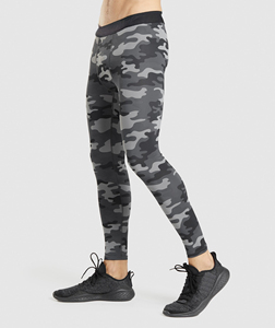 Nuevo Producto, Pantalones de Yoga Ajustados para Hombre, Leggings Deportivos de Compresión para Correr, Fitness, Algodón/Fibra de Bambú para Hombre - Product Image 2