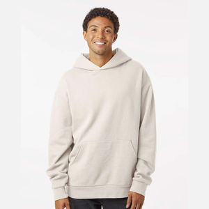 เสื้อฮู้ดดี้โอเวอร์ไซส์สั่งทำพิเศษสำหรับผู้ชายและผู้หญิง ผ้าฝ้าย 100% พรีเมียม ขนแกะ มีกระเป๋า อุ่นสบาย เหมาะสำหรับฤดูหนาว สไตล์สตรีทแวร์ ขายส่ง - Product Image 2