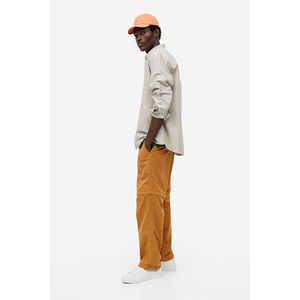 Logo personnalisé Pantalons de jogging empilés pour hommes avec poche Streetwear Pantalons de survêtement pour hommes Pantalons évasés empilés - Product Image 1