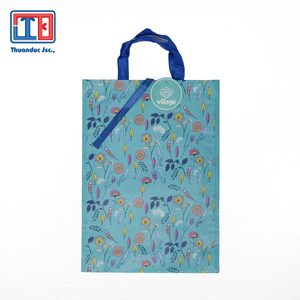 Custom Heat Seal <b>Bags</b> Shopping <b>Bags</b> Supplier Promotional Ultrasonic Good Printed <b>Bag</b> Vietnam Factory - Product Image 5