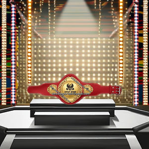 Boxing Custom Leather Boxing & MMA Championship <b>Belts</b> for Taekwondo Competitions-Low Waist Unisex - Product Image 1