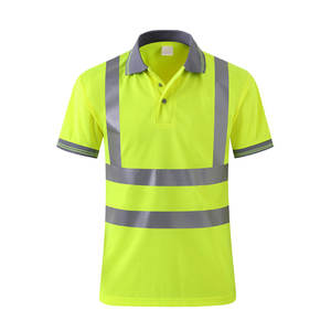 Camisas Polo para Hombre con Cierre de Cinta Reflectante, Chaqueta de Alta Visibilidad, Ignífuga, Resistente al Fuego, Protección de Seguridad - Product Image 4
