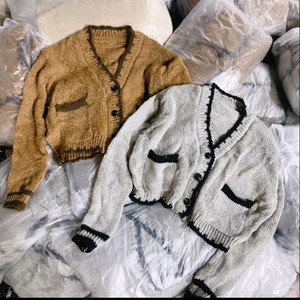 Abrigos para damas Nuevas llegadas Mujeres Nuevo diseño de moda Jersey de manga larga Mujeres Suéter de punto mujeres chica elegante - Product Image 4