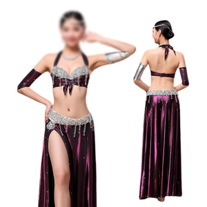 Mejor venta precio barato mujeres trajes de baile vestido de alta calidad mujeres Ballet rendimiento danza del vientre traje de baile - Product Image 1