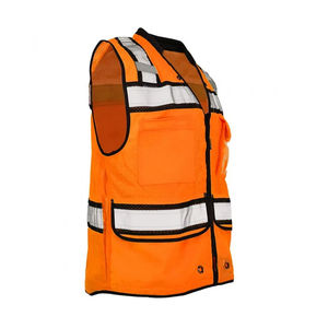 เสื้อกั๊กนิรภัยสะท้อนแสงแบบมองเห็นได้ชัด ป้องกันไฟฟ้าสถิตย์ ขนาดใหญ่พิเศษ สำหรับงานก่อสร้าง ได้รับการรับรองมาตรฐาน CE - Product Image 2