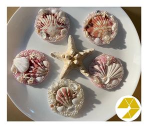 Espejo de concha marina pulido Natural hecho a mano de Vietnam, decoración elegante costera para el hogar, las mejores ofertas, espejos portátiles, espejos promocionales - Product Image 6