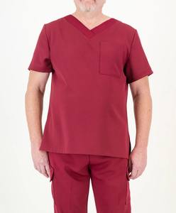 Conjunto de Uniformes Médicos Unisex Personalizados, Transpirables y Ligeros, Mezcla de Algodón y Poliéster, Parte Superior y Pantalones, Logotipo Personalizado, Uniformes para Hospital - Product Image 2