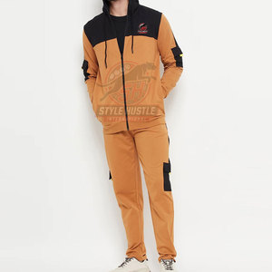 Conjuntos Deportivos para Hombre, Nueva Colección al por Mayor, Color Sólido, Estilo Casual, Dos Piezas - Product Image 4