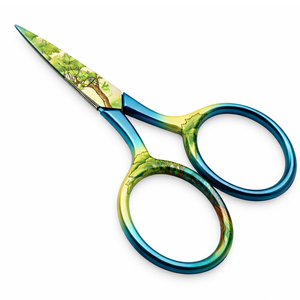 Tijeras de Bordado de Camuflaje Premium con Estuche Metálico, Herramienta de Costura de Precisión - Product Image 2
