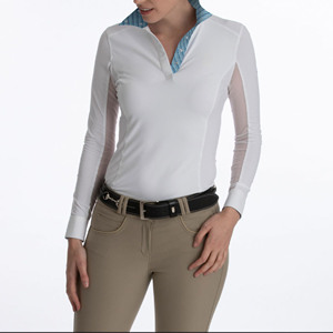 Camisa de Equitación Premium para Mujer, Ropa Deportiva Personalizable, Ropa Ecuestre al por Mayor, Camisas para Exhibiciones Ecuestres, Camiseta Interior - Product Image 1