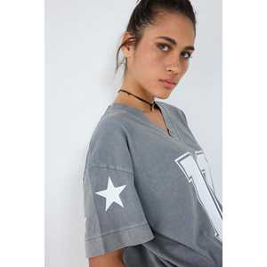 เสื้อยืดคอวี 100% ผ้าฝ้าย พิมพ์ลาย สไตล์ลำลอง ทรงเข้ารูป ใส่สบาย ลายสัตว์การ์ตูน ระบายอากาศดี มีไซส์ XS-XL - Product Image 5