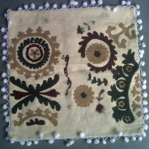 Copricuscino etnico Vintage Suzani da 16 pollici Shams in lana ricamata copridivano federa stampa decorazioni per la casa Art Hotel - Product Image 1