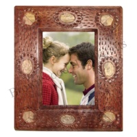Cadre photo en bois de manguier massif avec logo personnalisé, taille personnalisée A1, A2, A3, A4, A5, 4x6, 5x7, 6x8, 8x10, 11x14, 12x16, 12x18, 16x20, 18x24, 24x36