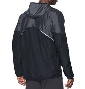 Vêtements en gros, veste softshell décontractée imperméable personnalisée pour hommes, unie, coupe-vent, pas chère, Pakistan, noir, rouge, OEM, poches, spandex - Product Image 5