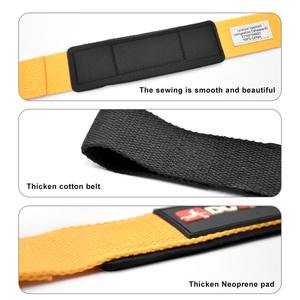 Sangles de levage pour la musculation, bandes de maintien pour poignets avec rembourrage en néoprène pour la gymnastique et l'entraînement - Product Image 4