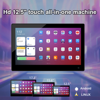 Usine ODM Écran 12 pouces Système Android 2+16G Tout-en-un PC Écran tactile Tablette pour l'industrie