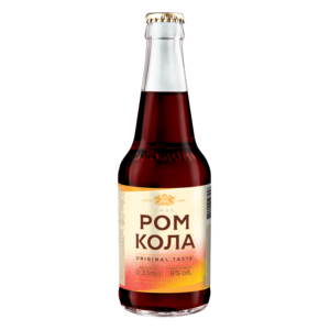 Bebida Larga Obolon Rum Cola, Botella de Vidrio de 330 ml, 8% de Contenido de Alcohol - Product Image 1