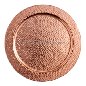 แผ่นชาร์จขนาด12นิ้วเส้นผ่าศูนย์กลางทองแดงบริสุทธิ์มือตอกสำหรับทางเลือกที่สมบูรณ์แบบสำหรับบ้านภาคีบ้านร้านอาหารใช้ - Product Image 3