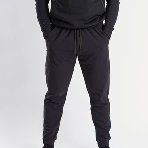 กางเกงวอร์มขาตรงผ้าคอตตอนทรงหลวมสำหรับผู้ชายกางเกงวิ่งขายาวผ้าพรีเมี่ยมสำหรับ100% - Product Image 6