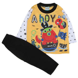 Traje de 2 Piezas de Manga Larga para Niños - Amarillo - Product Image 2