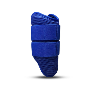 Protection professionnelle pour les tibias en matériau PU, protège-tibias pour le softball, double sangle, protège-tibias pour le coude, protège-tibias pour le joueur, fermeture à boucle et crochet - Product Image 4