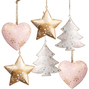 Campanas de Metal dorado colgantes adorno decorativo de Navidad para decoración festiva de árbol de vacaciones y pieza de regalo de decoración del hogar - Product Image 4