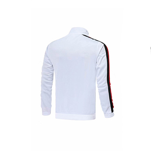 Ensemble survêtement homme coupe étroite pantalon de survêtement veste et pantalon vêtements personnalisés bande latérale avec personnalisation complète - Product Image 5