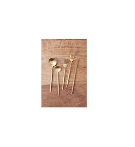 Juego de cubiertos de metal de acero inoxidable clásico tradicional ideal para eventos culturales reuniones ocasión festiva cena familiar - Product Image 3