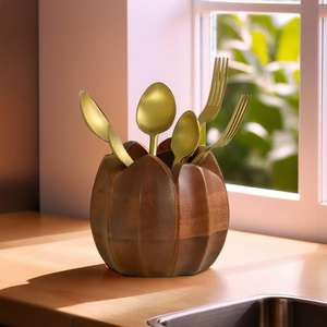 ส่งออกชุดช้อนส้อมดอกบัวที่สวยงามสำหรับชุดเครื่องใช้บนโต๊ะอาหาร - Product Image 3