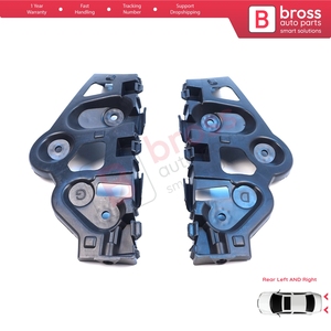 Soporte de Montaje para Parachoques Trasero Izquierdo y Derecho BSP1251 para Sandero MK2 B52 B8 2012-2016 Pre-Facelift 850459391R 850440810R - Product Image 4