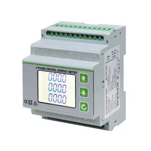 smart card prepaid electric meter Din Rial single phase prepaid energy meter