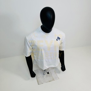 T-shirts imprimés en relief de couleur blanche personnalisés, streetwear, surdimensionnés, en coton lourd, style vintage, imprimés, respirants, pour hommes - Product Image 3