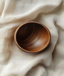 Ensaladera de madera antigua Diseño redondo de lujo de madera de mango de acacia de alta calidad para decoración del hogar y uso en la cocina de GM IMPEX - Product Image 3