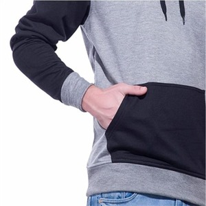 Hot Sale <b>Men's</b> <b>Pullover</b> Fitted Hoodie 100%, cotton Fleece Solid Color Plus Sized Top Premium High Quality Hoodie For <b>Men</b> - Product Image 4