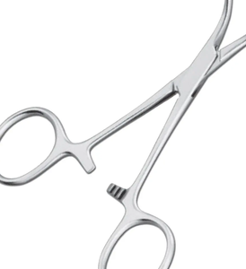 คีมผ้าเช็ดตัวหลังผ่าตัดสแตนเลสแบบแมนนวลเครื่องมือผ่าตัดพื้นฐานของเครื่องมือผ่าตัด - Product Image 5