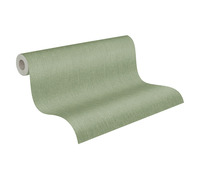 Papel Tapiz de Vinilo No Tejido con Rayas Verdes a Cuadros, Hecho en Alemania, para Sala de Estar, Hotel, Escuela - Decoración Moderna con Textura para el Hogar