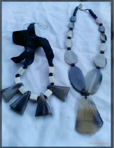 สร้อยคอเขาควายวินเทจเรียงแฮนด์เมดสไตล์วินเทจสำหรับงานเลี้ยงคริสเตียน - Product Image 4