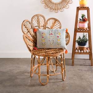 Customized colors flower shaped <b>chairs</b> wholesale daisy petals <b>rattan</b> <b>chair</b> for adults and children - Product Image 5