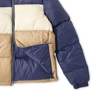 High quality Oversized cotton padded winter <b>Quilted</b> Bomber men's puffer jackets custom logo print <b>thick</b> casual clothing Jackets - Product Image 5