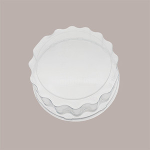 Alcas Juego de 10 Bandejas Medoro DM18 cm con Tapa de 6,5 cm de Alto, Forma Circular de Plástico, Compatible con DM18 cm - Product Image 1